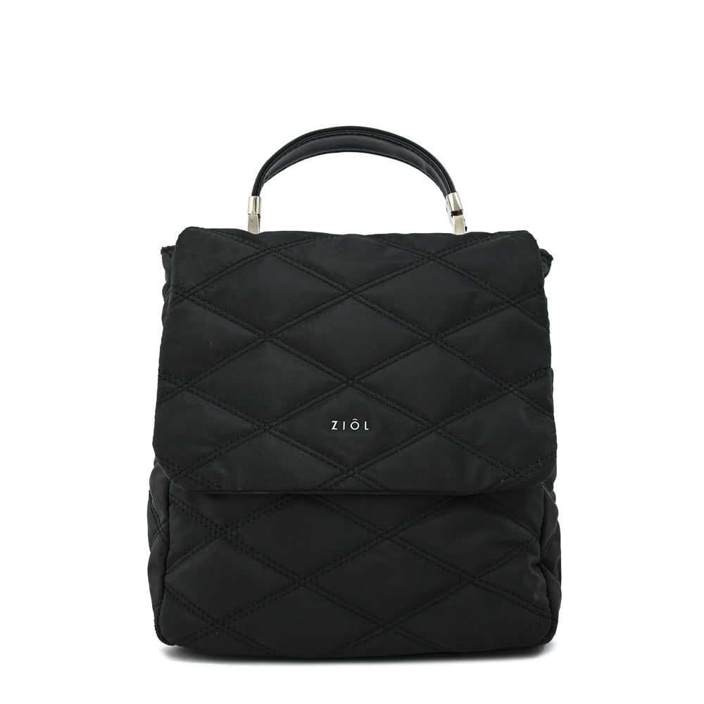 Mochila con tapa elvira mediana