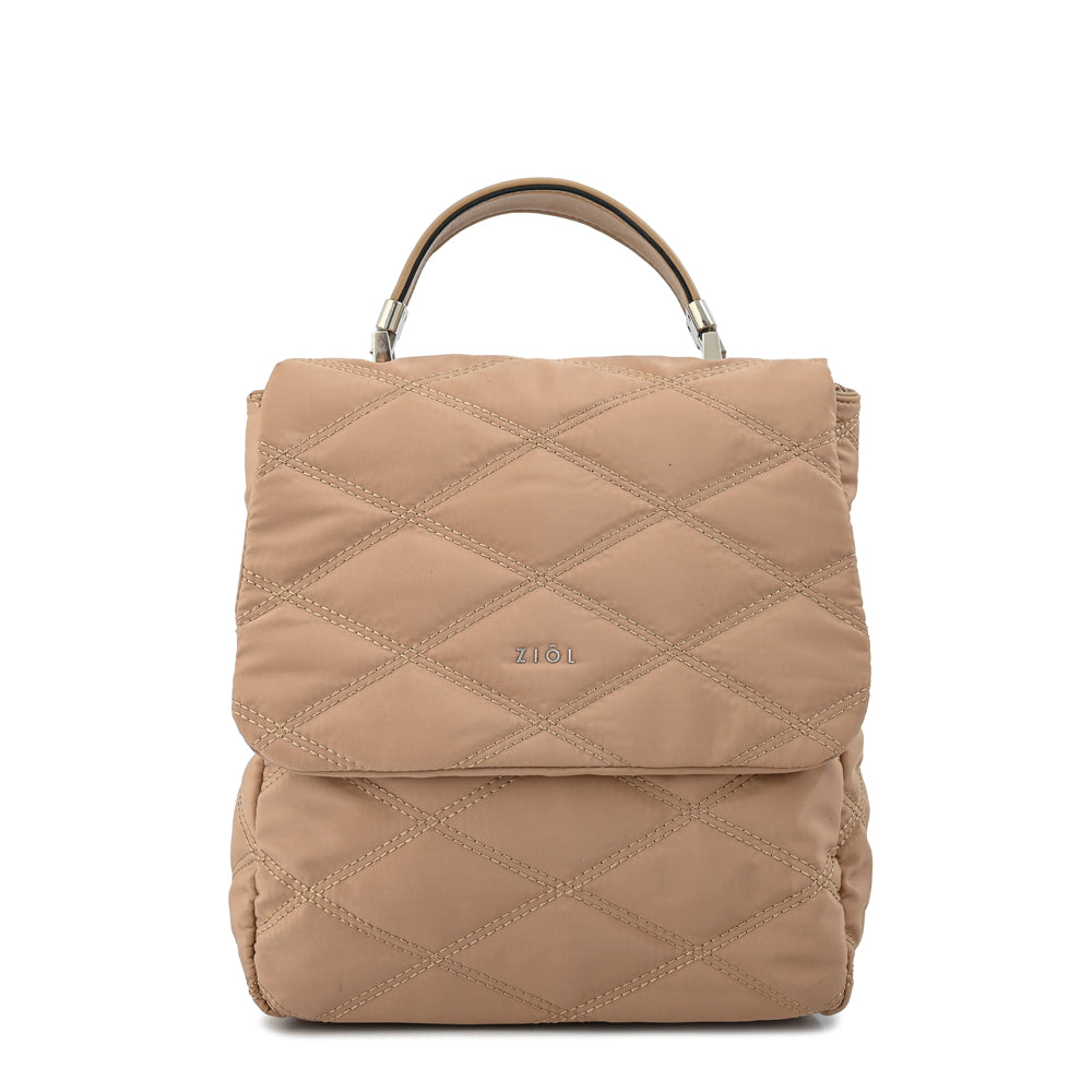 Mochila con tapa elvira mediana