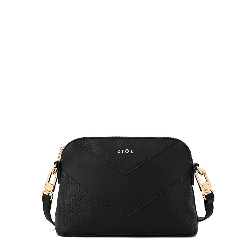 Cartera bandolera dardy pequeña negro