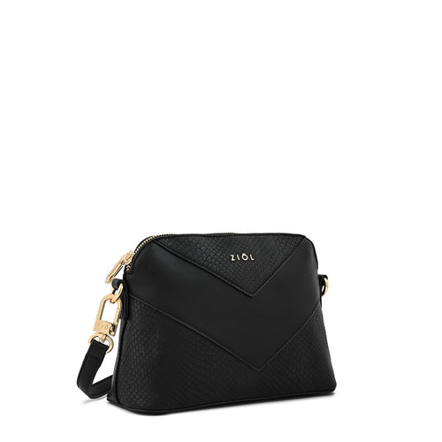 Cartera bandolera dardy pequeña negro