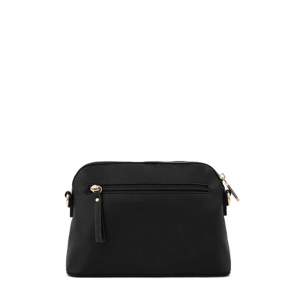 Cartera bandolera dardy pequeña negro