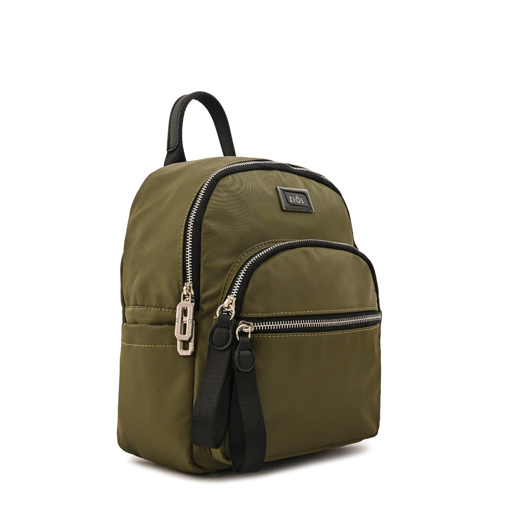Mochila jose mediana verde oliva