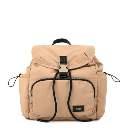 Mochila mediana luna beige