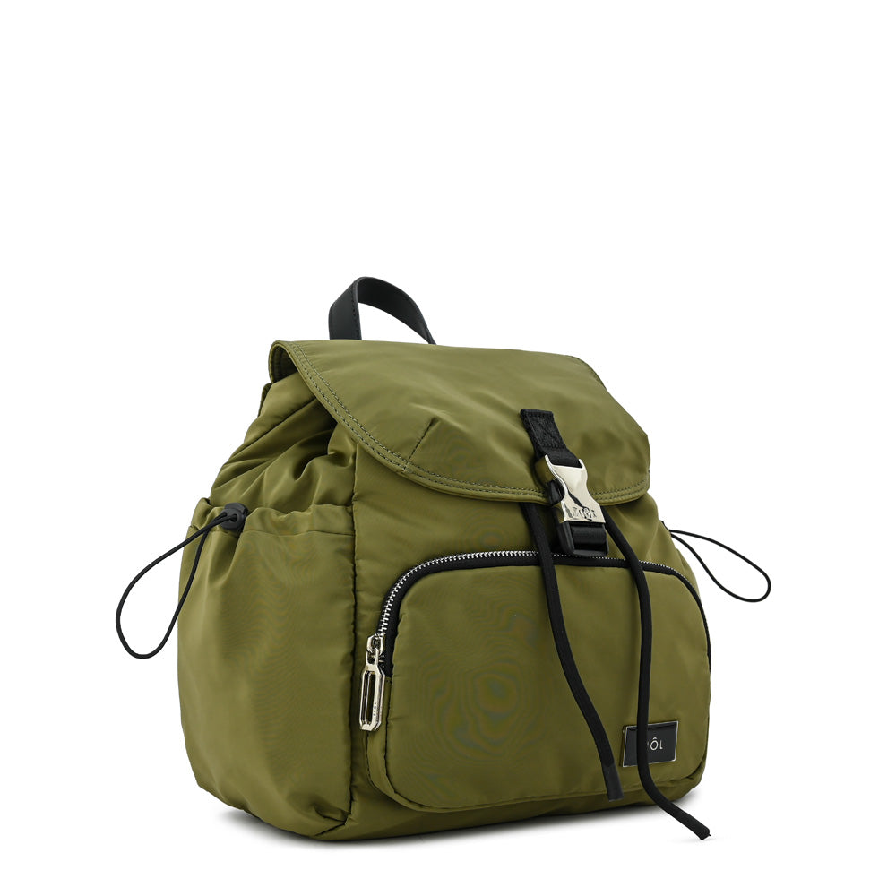 Mochila luna mediana verde oliva