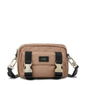 Cartera bandolera diana pequeña beige