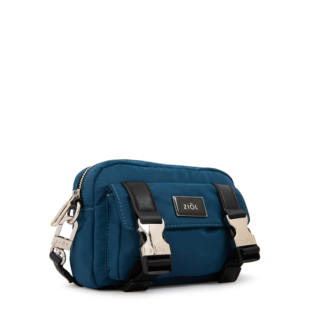 Cartera bandolera diana azul