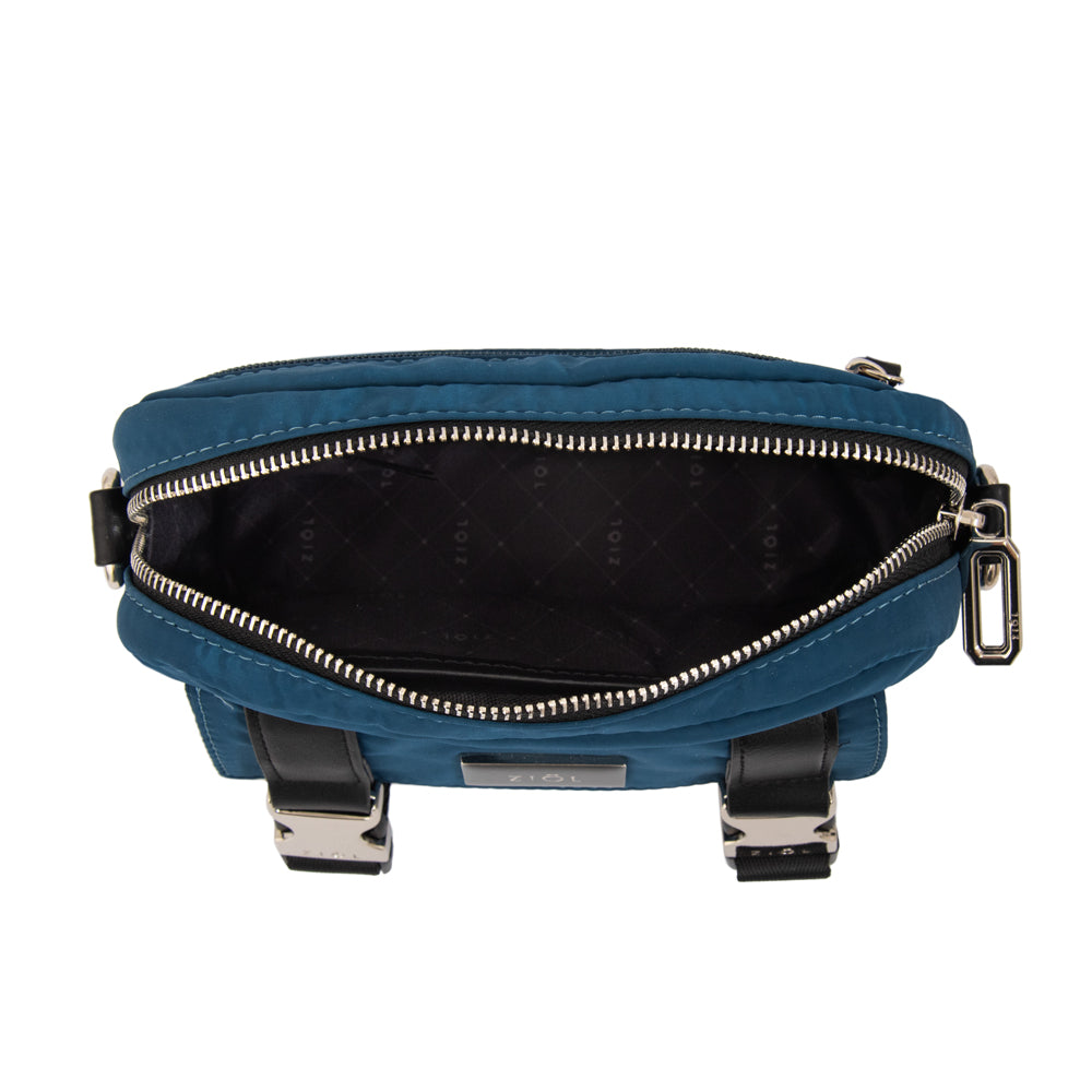 Cartera bandolera diana azul
