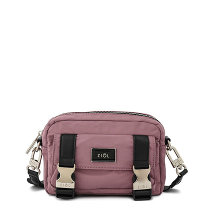 Cartera bandolera diana pequeña rosa viejo
