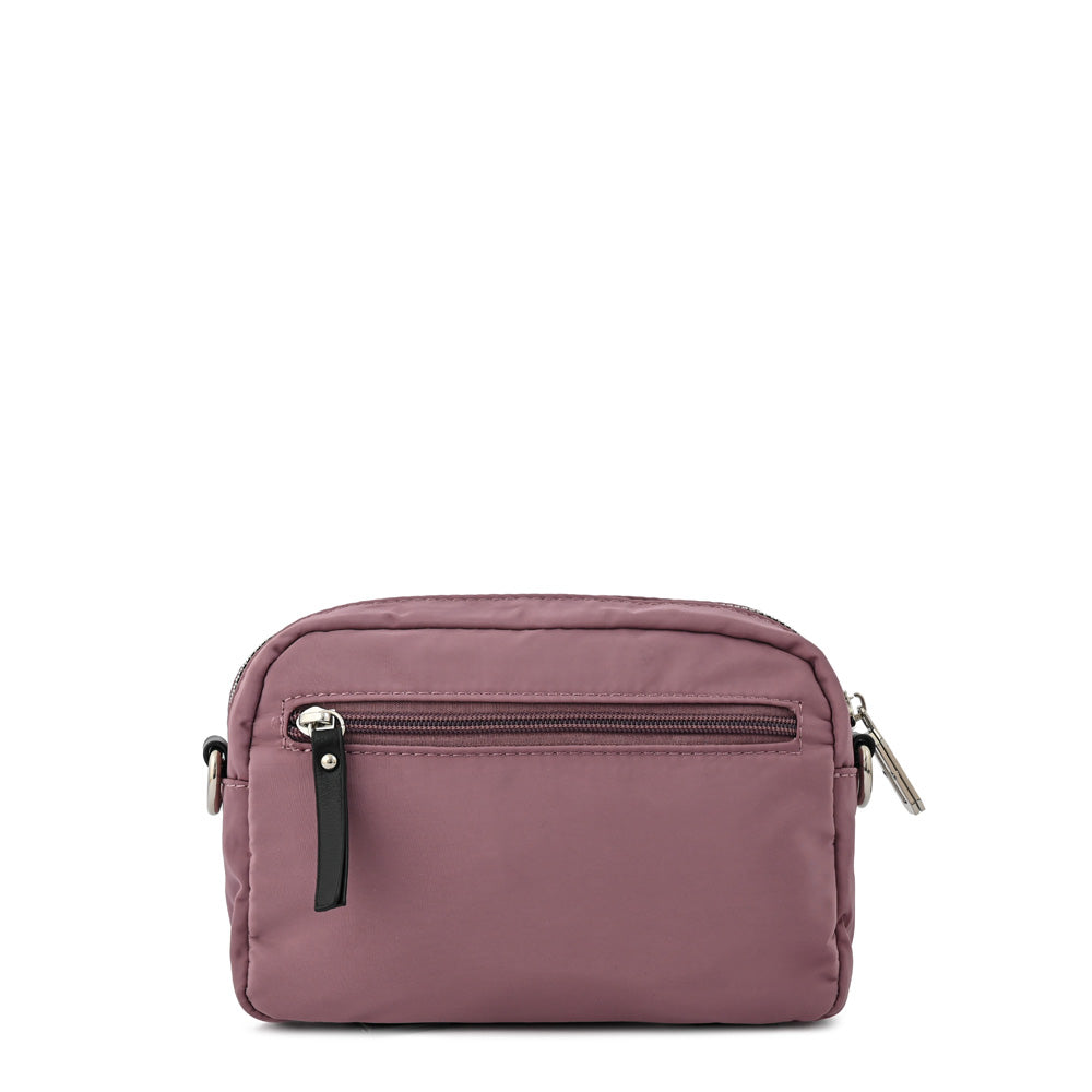 Cartera bandolera diana pequeña rosa viejo