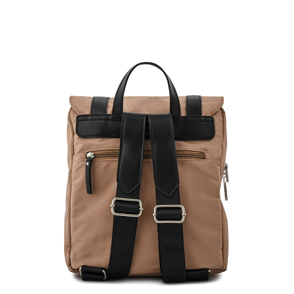 Mochila diana mediana beige