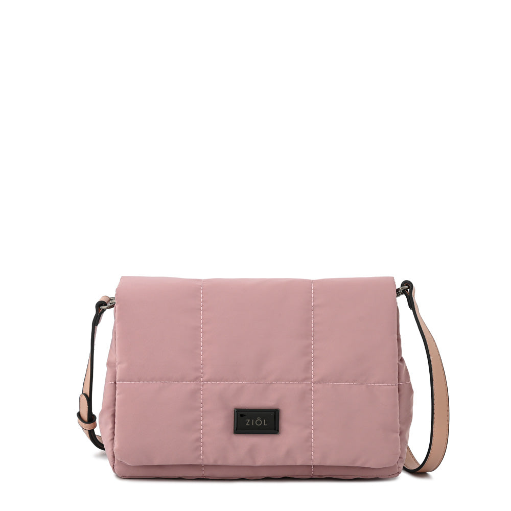 Cartera bandolera con tapa tanya mediana