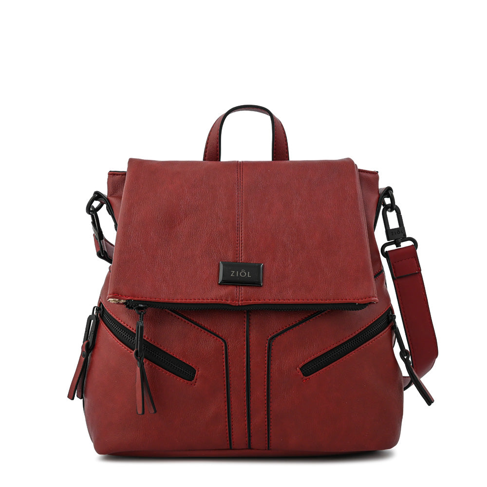Mochila con tapa ema mediana