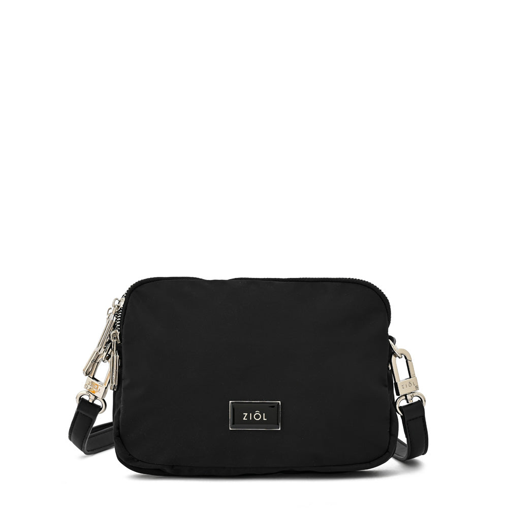 Cartera bandolera mediana lisette negro