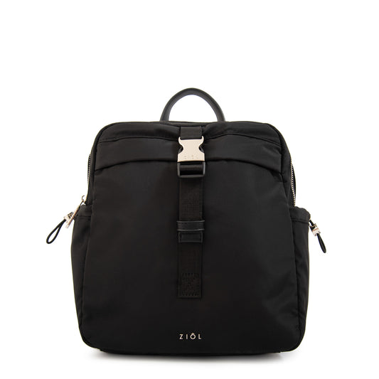 Mochila topacio mediana negro