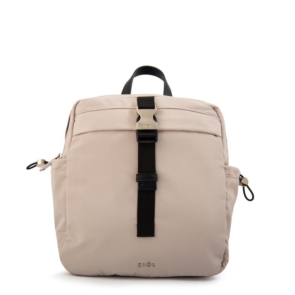 Mochila topacio mediana beige