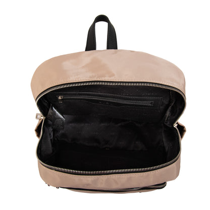 Mochila lexy grande beige oscuro