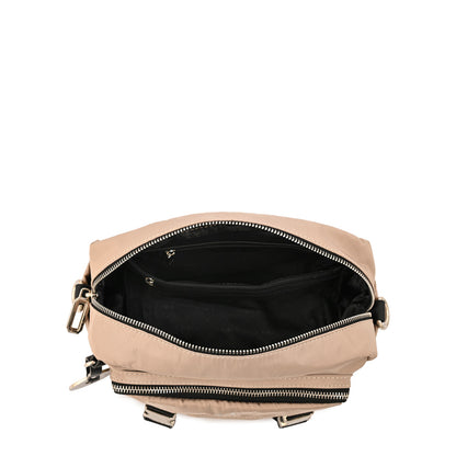 Cartera Bandolera lexy mediana beige oscuro