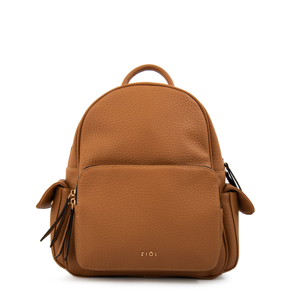 Mochila selena mediana camel