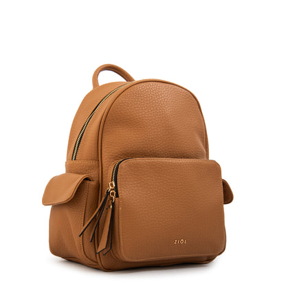 Mochila selena mediana camel