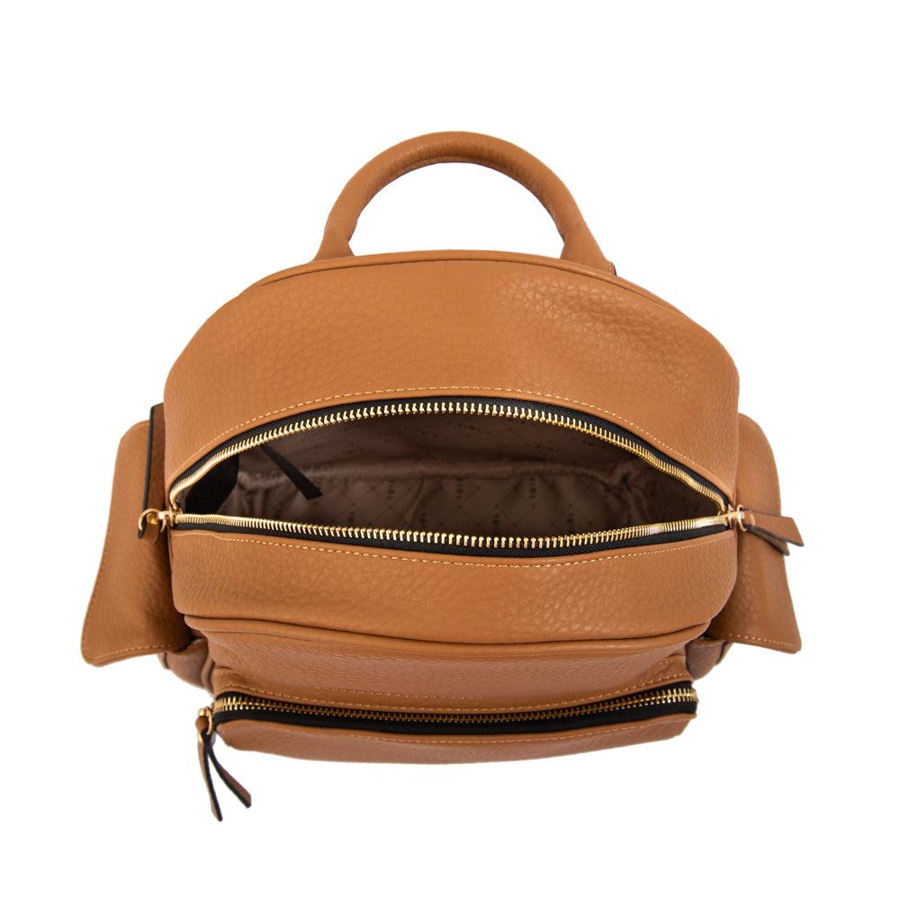 Mochila selena mediana camel