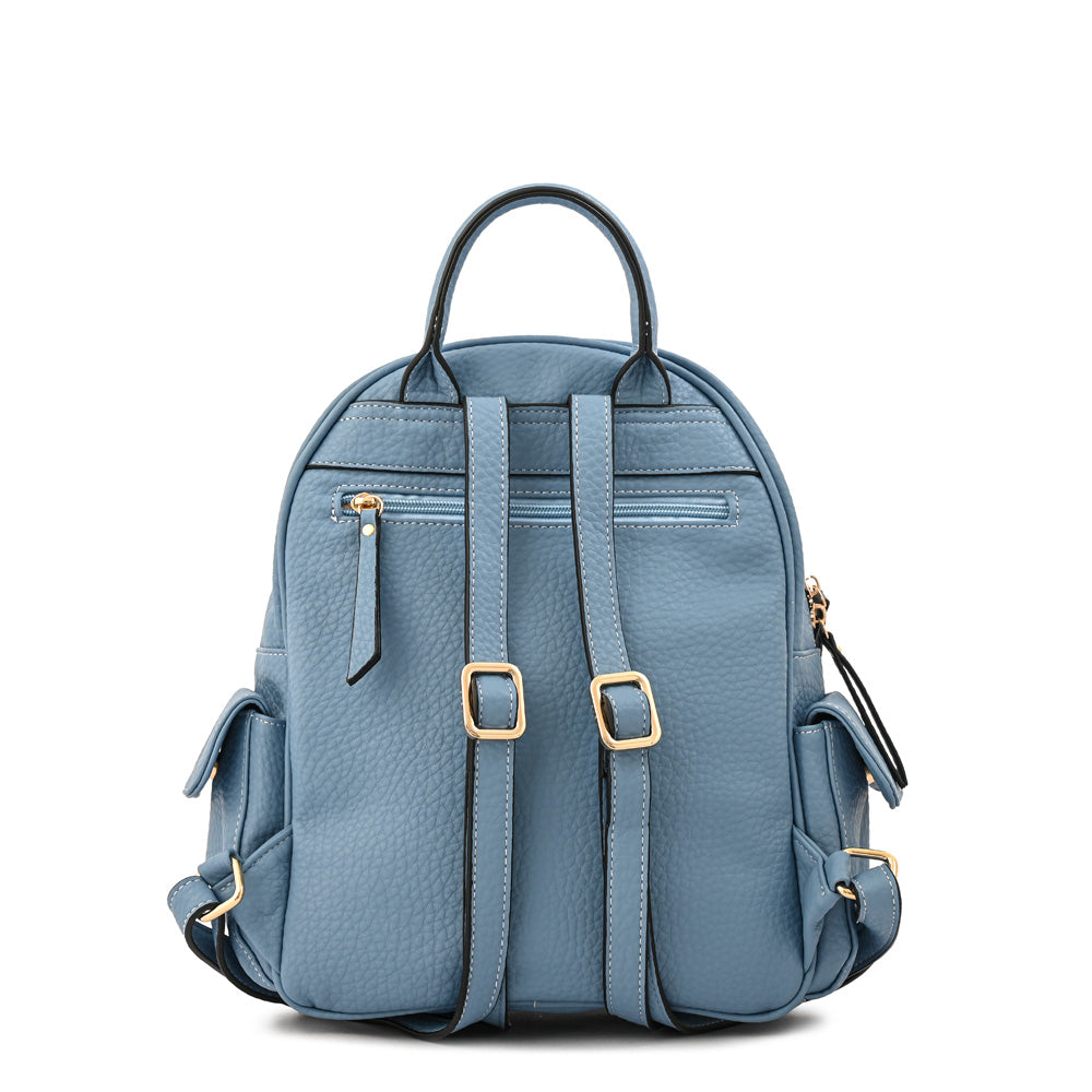 Mochila selena mediana denim