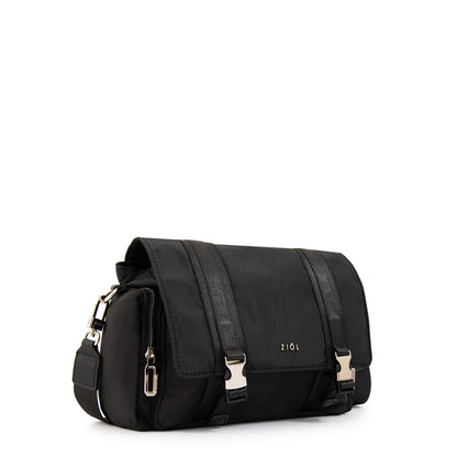 Cartera Bandolera claudin grande negro