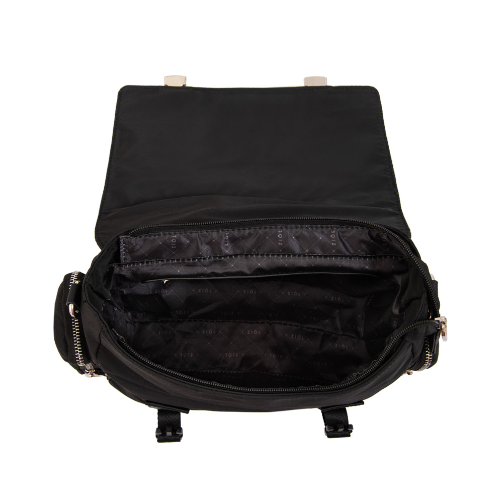 Cartera Bandolera claudin grande negro