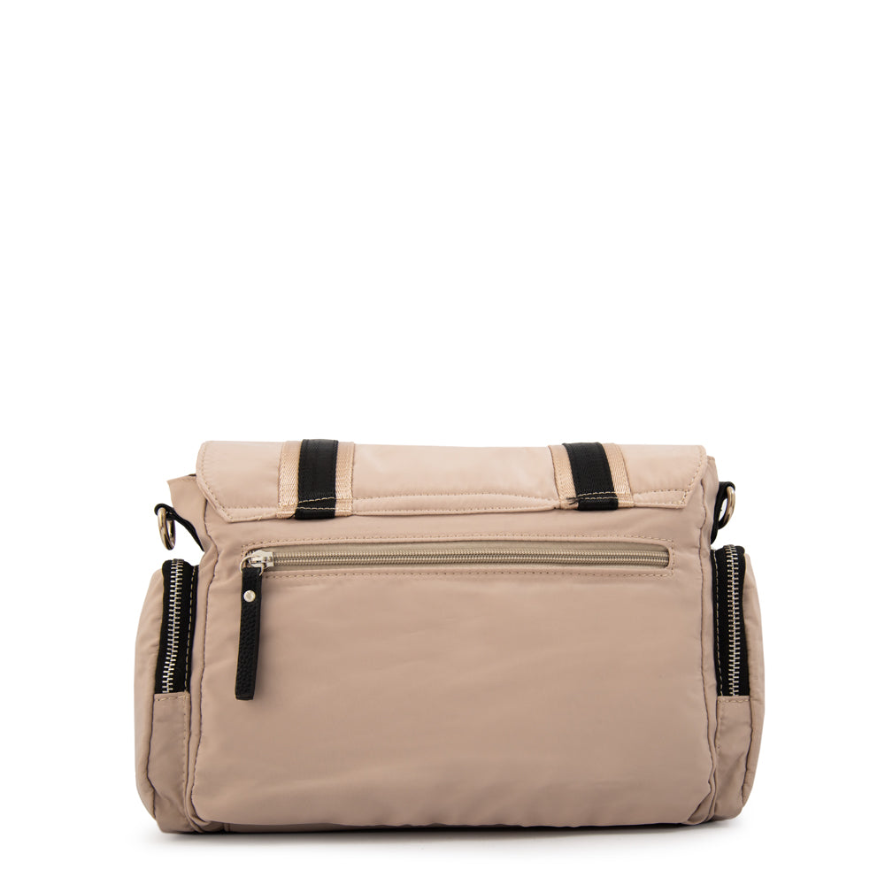 Cartera Bandolera claudin grande beige