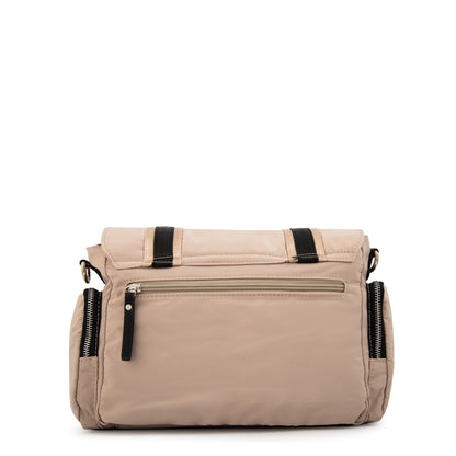 Cartera Bandolera claudin grande beige