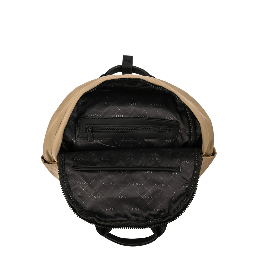 Mochila frida mediana taupe