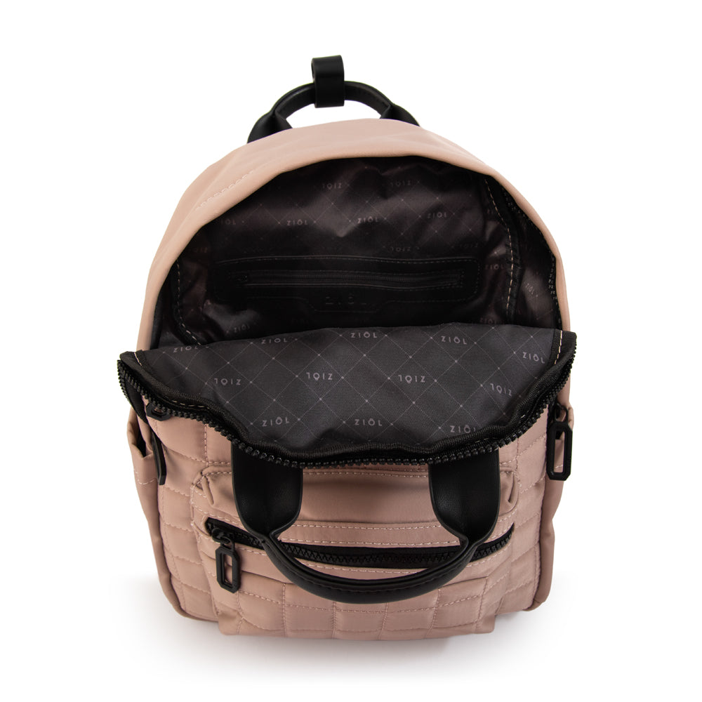 Mochila frida mediana rosa viejo