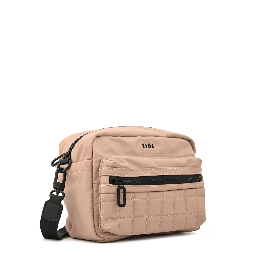 Cartera bandolera frida pequeña rosa viejo