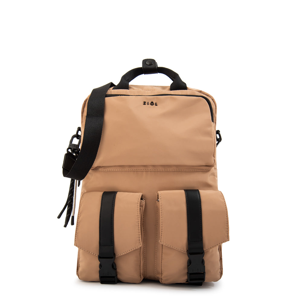 Mochila porta notebook devon grande beige