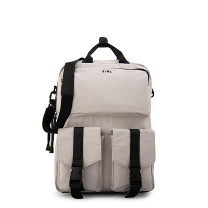 Mochila porta notebook devon grande blanco crudo