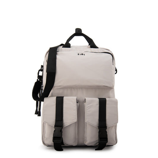 Mochila porta notebook devon grande blanco crudo