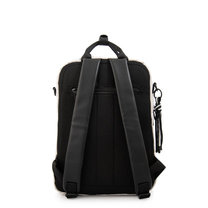 Mochila porta notebook devon grande blanco crudo