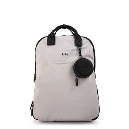 Mochila porta notebook coral grande gris