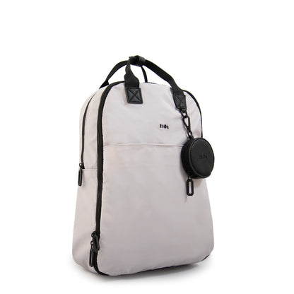 Mochila porta notebook coral grande gris