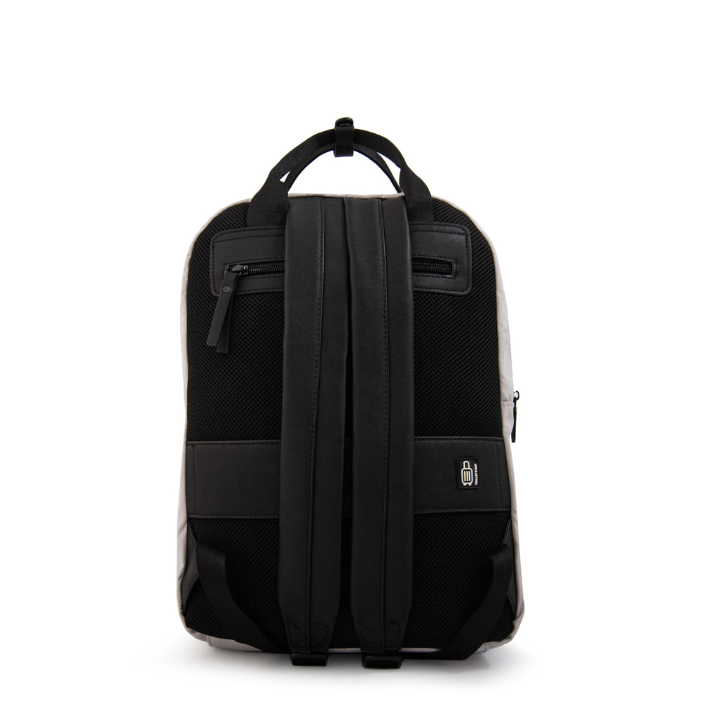 Mochila porta notebook coral grande gris