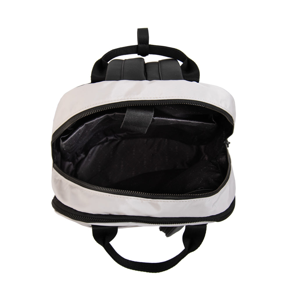 Mochila porta notebook coral grande gris