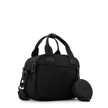 Cartera Bandolera coral pequeña negro