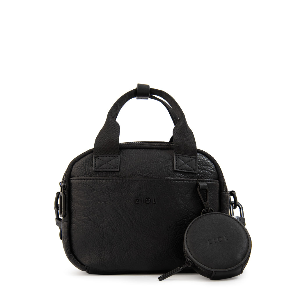 Cartera Bandolera coral pequeña negro especial