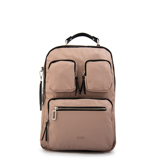 Mochila porta notebook megan grande rosa viejo