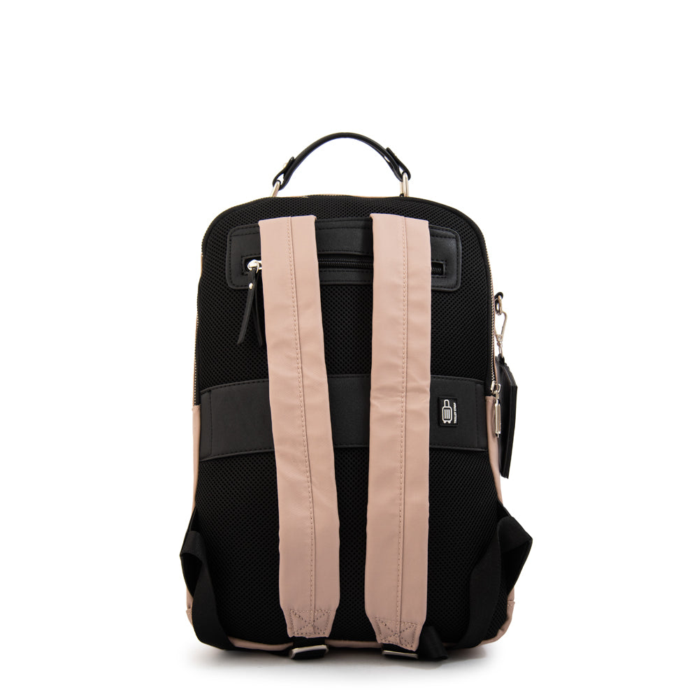Mochila porta notebook megan grande rosa viejo