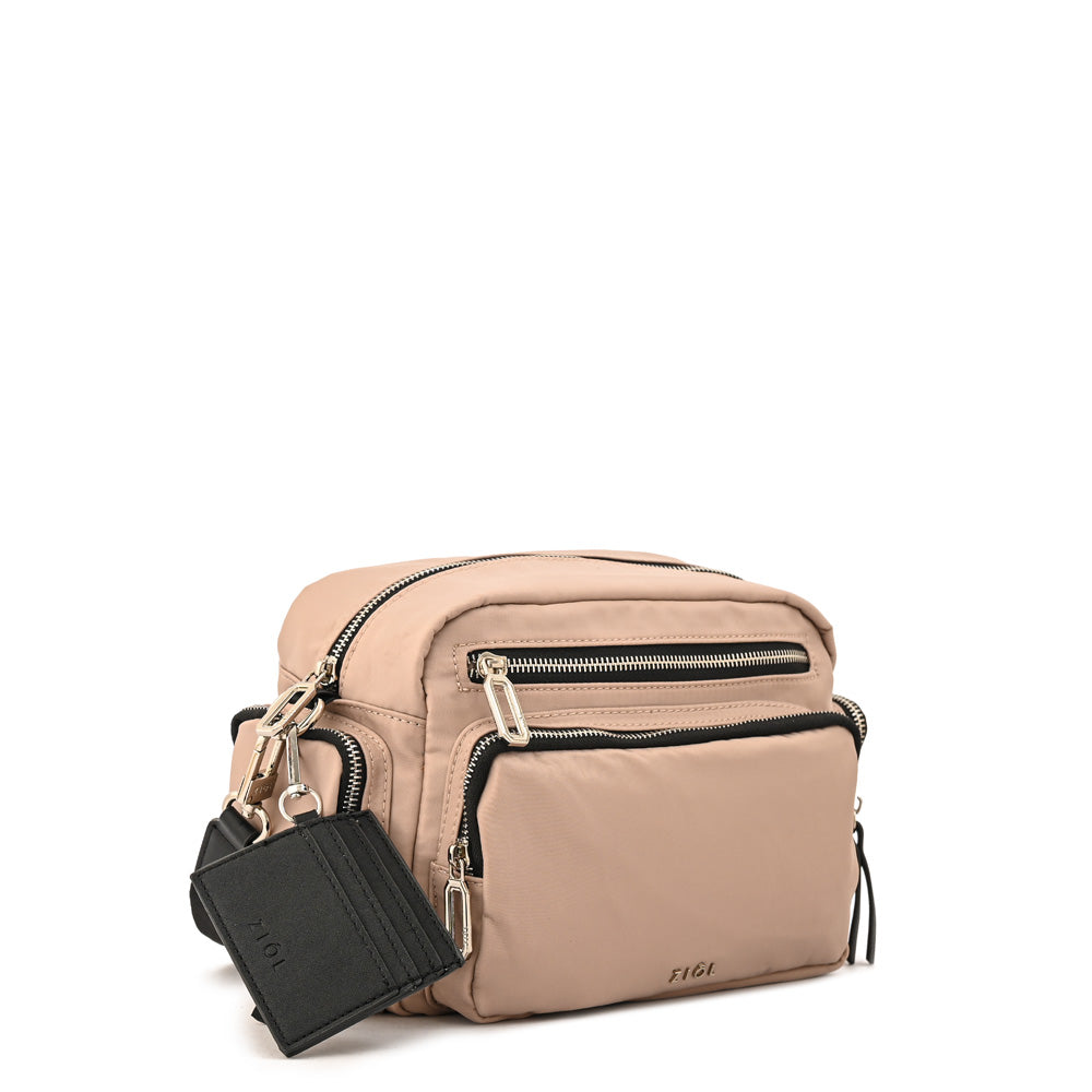 Cartera bandolera megan pequeña rosa viejo