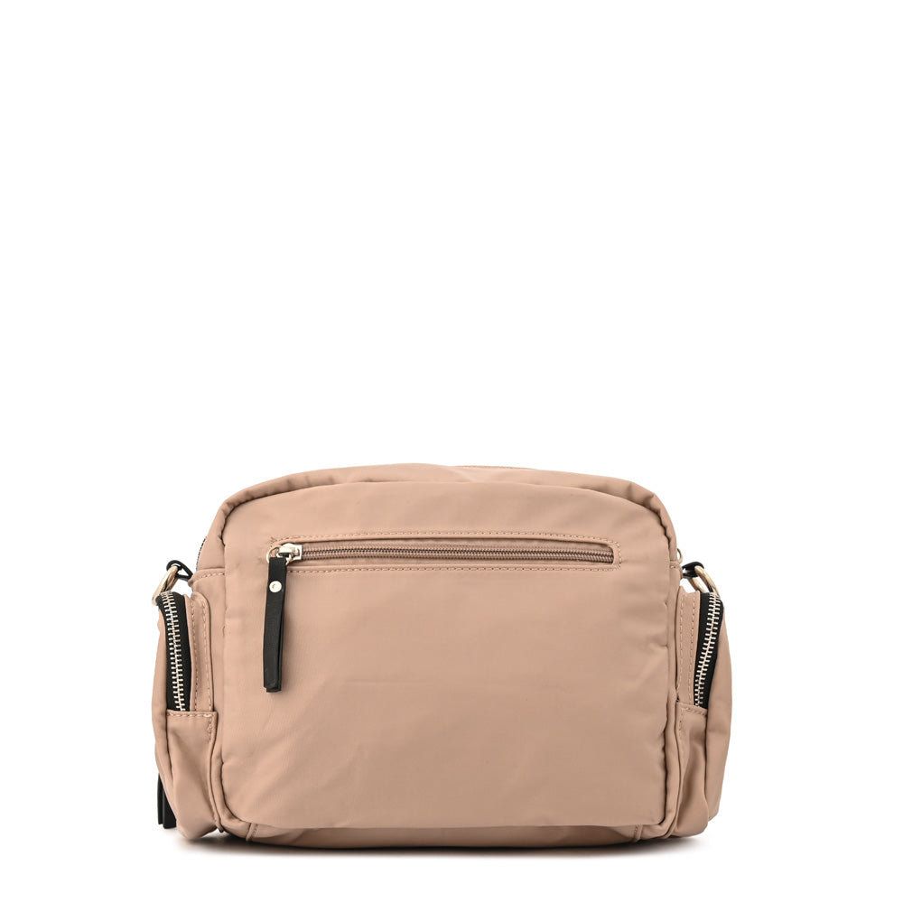 Cartera bandolera megan pequeña rosa viejo