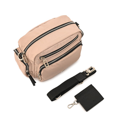 Cartera Bandolera megan pequeña rosa viejo