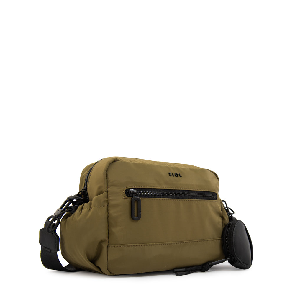 Cartera Bandolera kayla mediana verde oliva