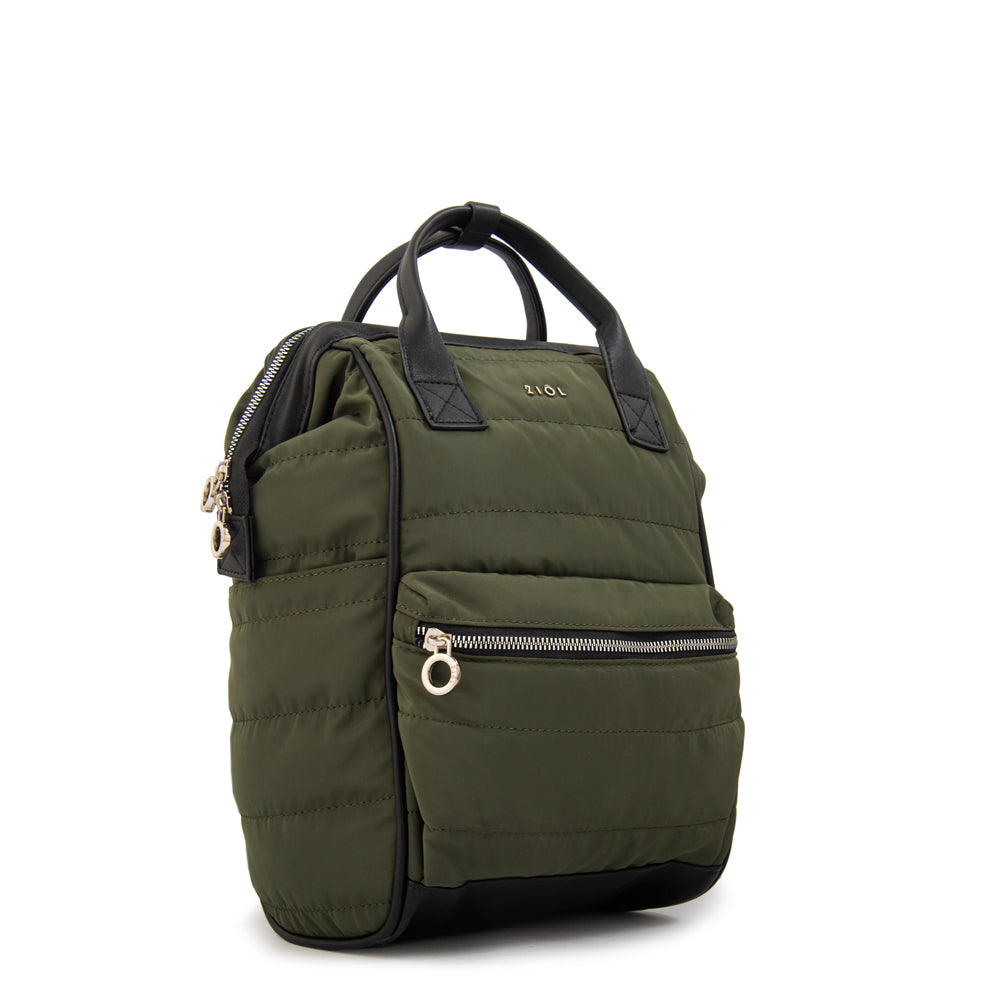 Mochila fatima mediana verde oliva