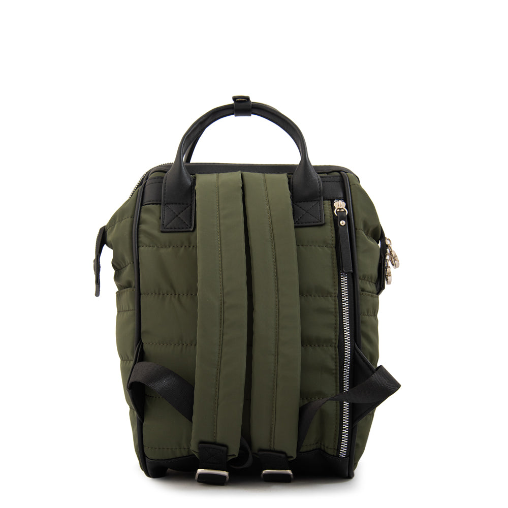 Mochila fatima mediana verde oliva